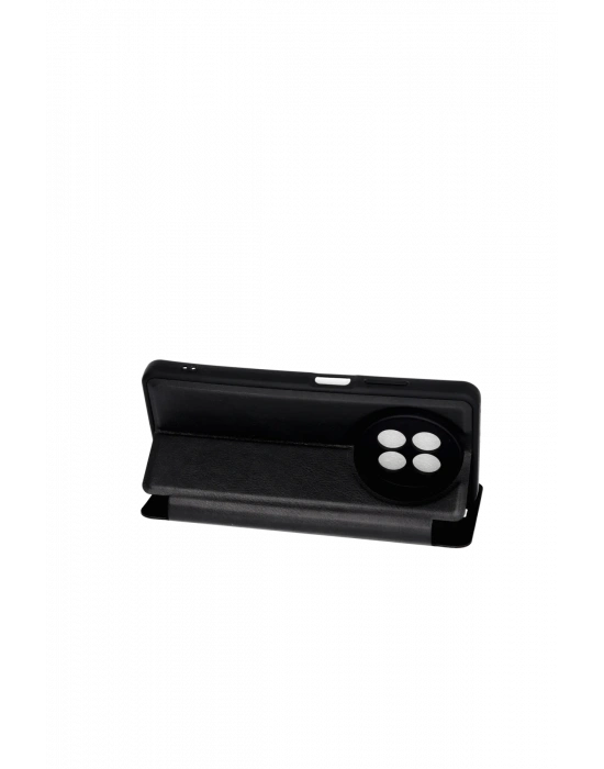 Newface Realme 12 5G Kılıf Flip Cover - Siyah