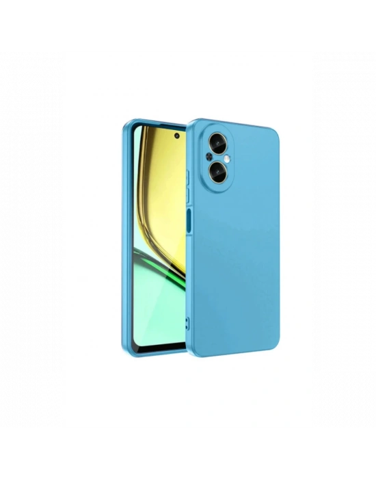 Newface Realme 12 Lite Kılıf First Silikon - Mavi