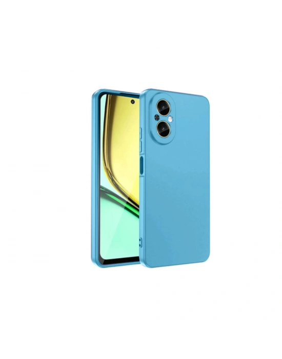 Newface Realme 12 Lite Kılıf First Silikon - Mavi