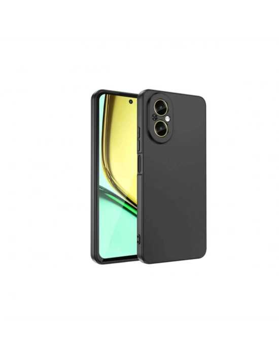 Newface Realme 12 Lite Kılıf First Silikon - Siyah