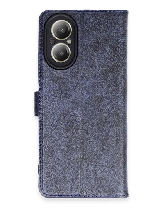 Newface Realme 12 Lite Kılıf Trend S Plus Kapaklı Kılıf - Lacivert