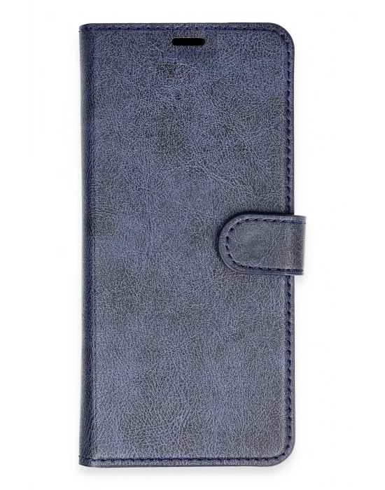 Newface Realme 12 Lite Kılıf Trend S Plus Kapaklı Kılıf - Lacivert