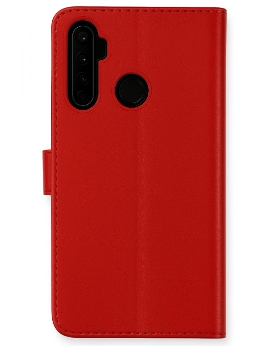 Newface Realme 6i Kılıf Trend S Plus Kapaklı Kılıf - Kırmızı