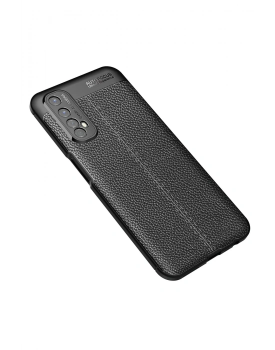 Newface Realme 7 Kılıf Auto Focus Kapak - Siyah