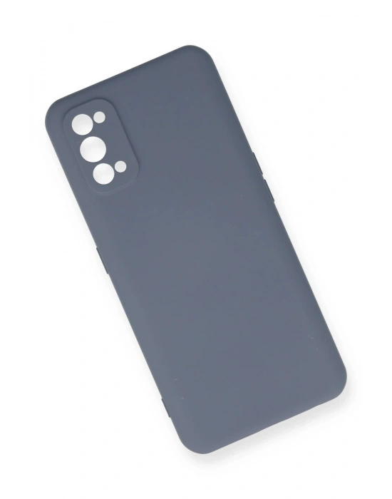 Newface Realme 7 Pro Kılıf Nano içi Kadife Silikon - Gri