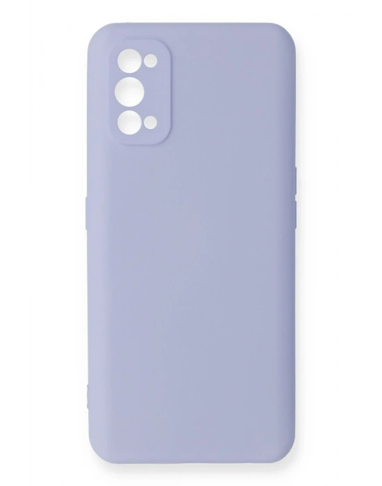 Newface Realme 7 Pro Kılıf Nano içi Kadife Silikon - Lila