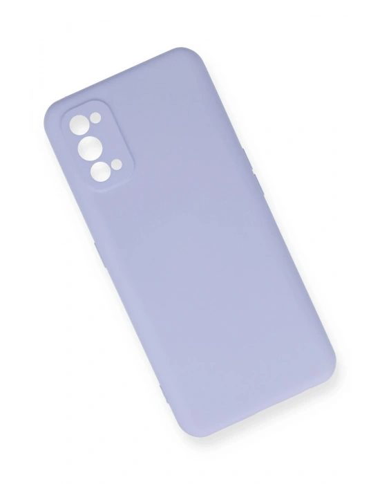 Newface Realme 7 Pro Kılıf Nano içi Kadife Silikon - Lila