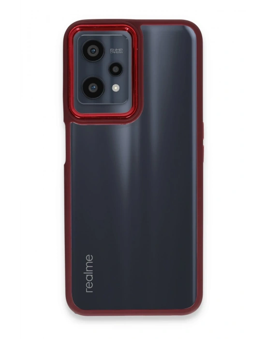 Newface Realme 9 Pro 5G Kılıf Dora Kapak - Kırmızı