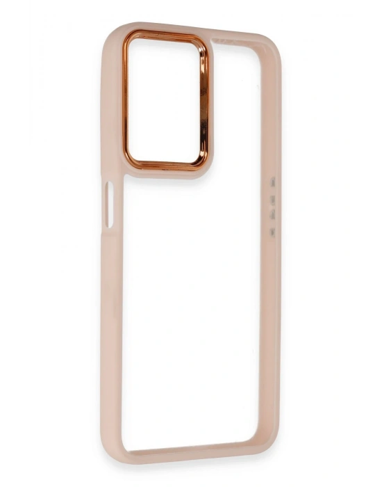 Newface Realme 9 Pro 5G Kılıf Dora Kapak - Pudra