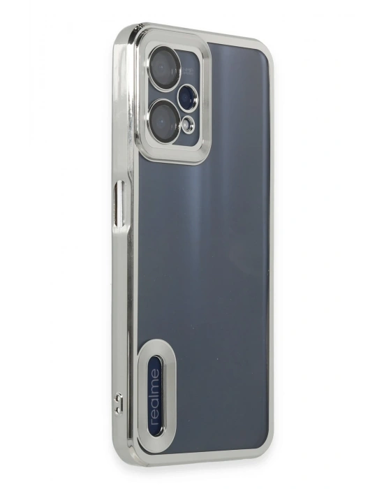 Newface Realme 9 Pro 5G Kılıf Slot Silikon - Gümüş