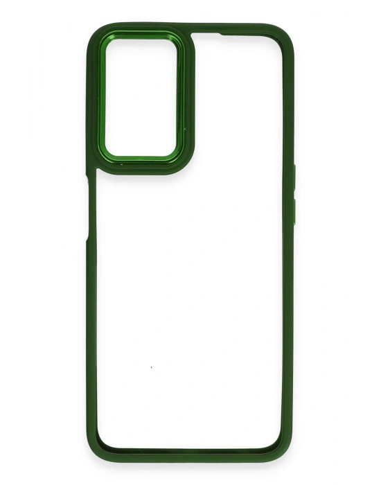 Newface Realme 9i 4G Kılıf Dora Kapak - Haki Yeşil