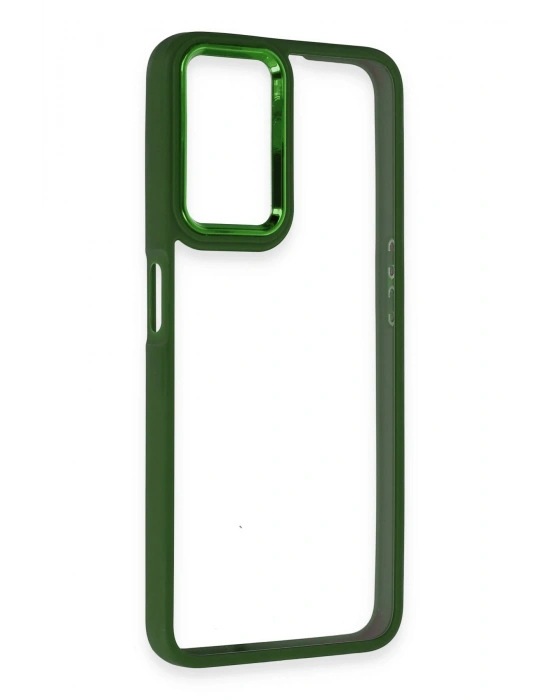 Newface Realme 9i 4G Kılıf Dora Kapak - Haki Yeşil