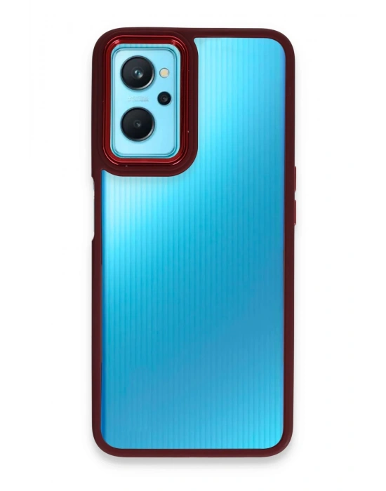 Newface Realme 9i 4G Kılıf Dora Kapak - Kırmızı