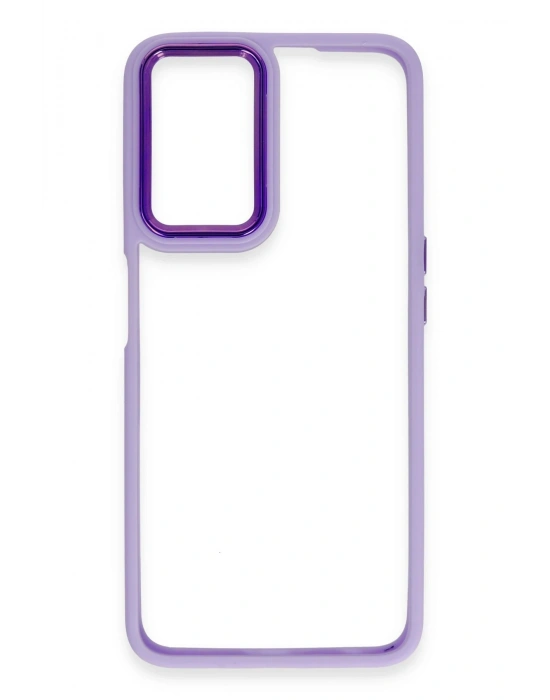 Newface Realme 9i 4G Kılıf Dora Kapak - Lila