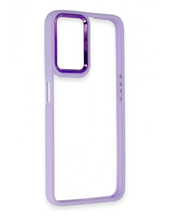 Newface Realme 9i 4G Kılıf Dora Kapak - Lila