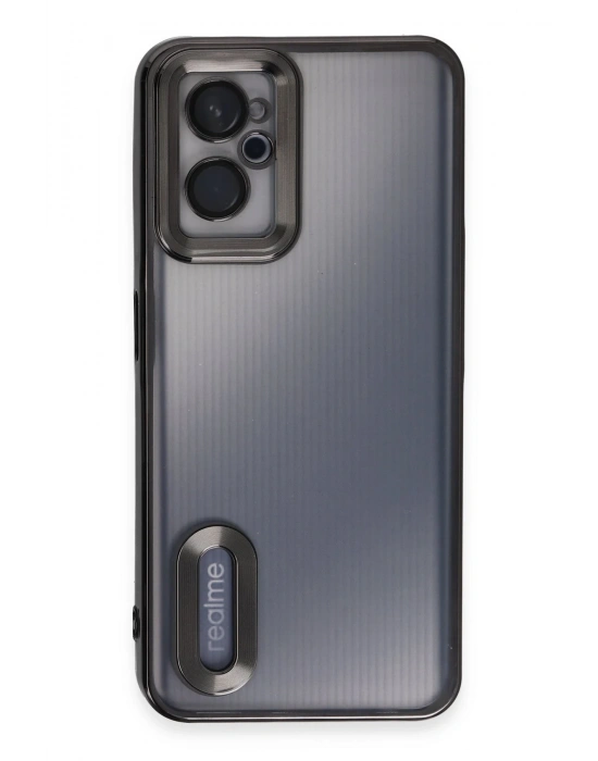 Newface Realme 9i 4G Kılıf Slot Silikon - Siyah