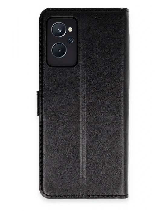 Newface Realme 9i 4G Trend S Plus Kapaklı Kılıf - Siyah