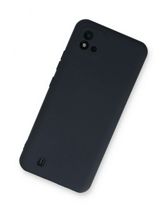 Newface Realme C11 2021 Kılıf Nano içi Kadife Silikon - Lacivert