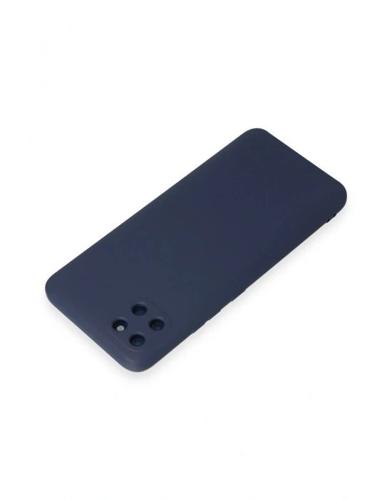 Newface Realme C11 Kılıf Nano içi Kadife Silikon - Lacivert