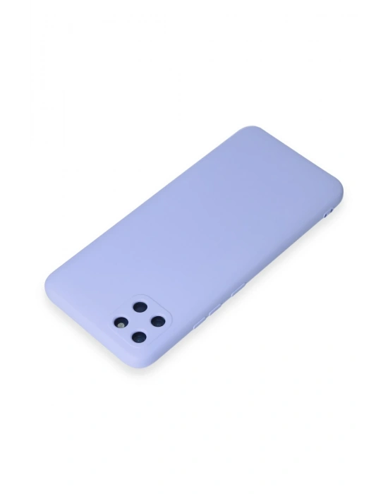 Newface Realme C11 Kılıf Nano içi Kadife Silikon - Lila