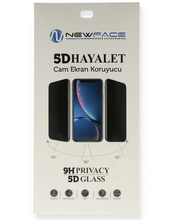 Newface Realme C2 5D Hayalet Cam Ekran Koruyucu