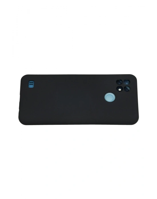 Newface Realme C21 Kılıf Nano içi Kadife Silikon - Lacivert
