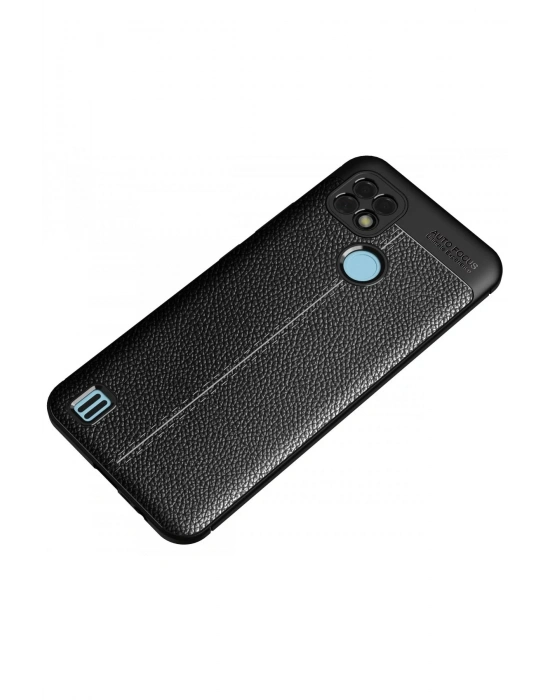 Newface Realme C25 Kılıf Auto Focus Kapak - Siyah