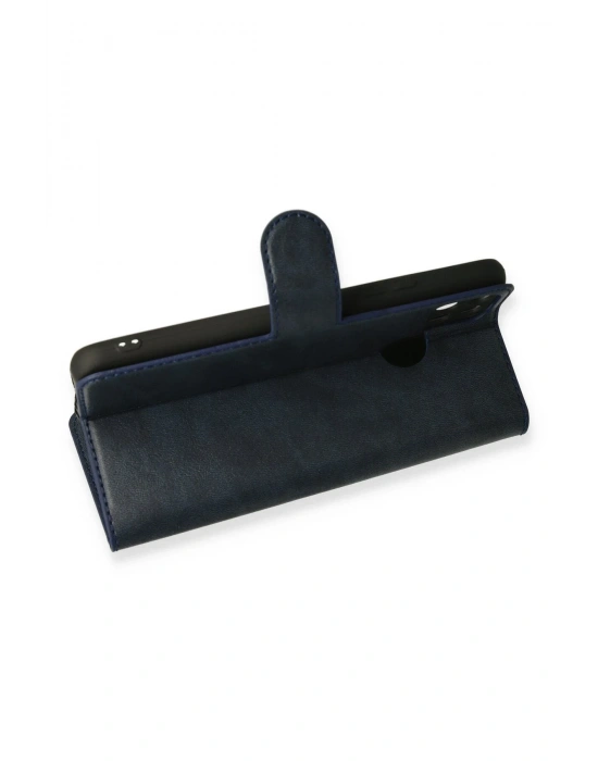 Newface Realme C25 Kılıf Trend S Plus Kapaklı Kılıf - Lacivert