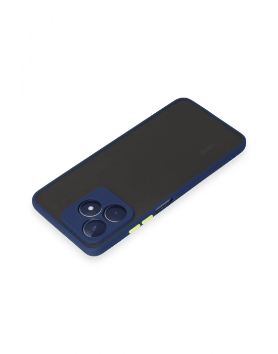 Newface Realme C53 Kılıf Montreal Silikon Kapak - Lacivert