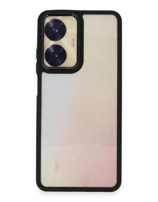 Newface Realme C55 Kılıf Dora Kapak - Siyah