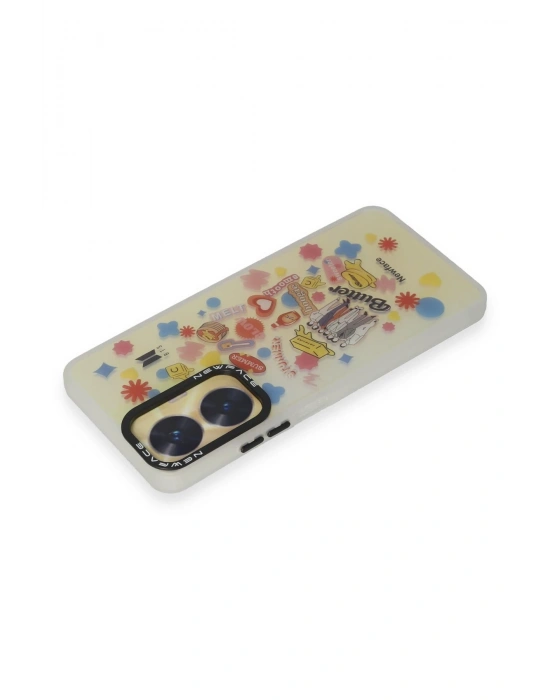 Newface Realme C55 Kılıf Estoril Desenli Kapak - Estoril - 16