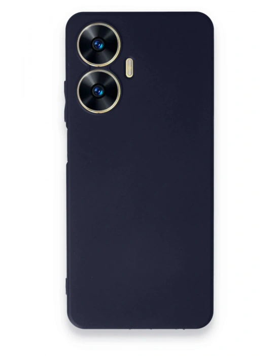 Newface Realme C55 Kılıf First Silikon - Lacivert