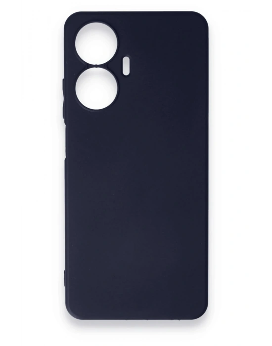 Newface Realme C55 Kılıf First Silikon - Lacivert