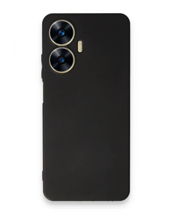 Newface Realme C55 Kılıf First Silikon - Siyah