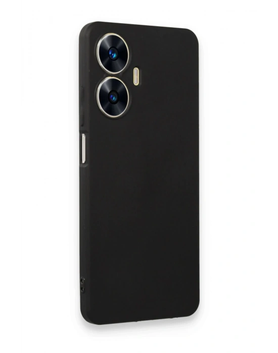Newface Realme C55 Kılıf First Silikon - Siyah