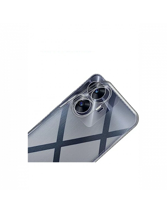 Newface Realme C55 Kılıf Lüx Şeffaf Silikon