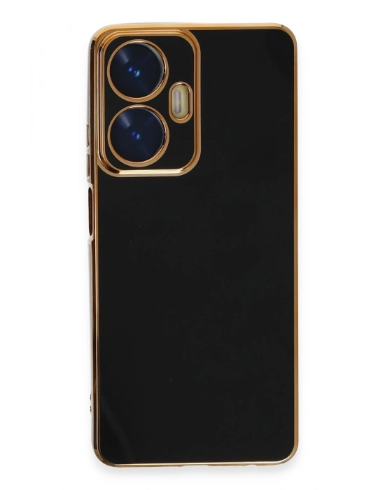 Newface Realme C55 Kılıf Volet Silikon - Siyah