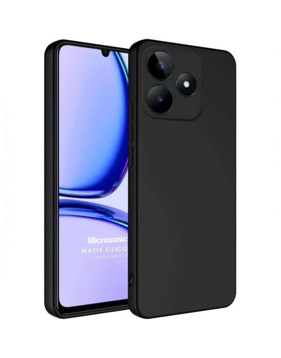Newface Realme C61 Kılıf First Silikon - Siyah