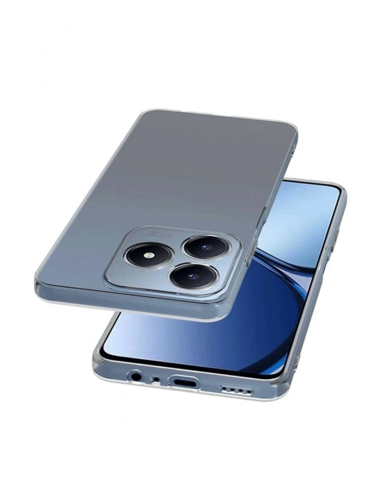 Newface Realme C61 Kılıf Lüx Şeffaf Silikon
