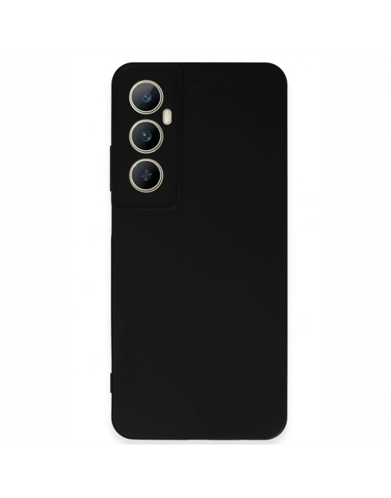 Newface Realme C65 Kılıf First Silikon - Siyah