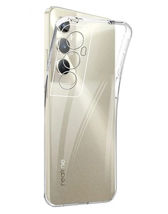 Newface Realme C65 Kılıf Lüx Şeffaf Silikon