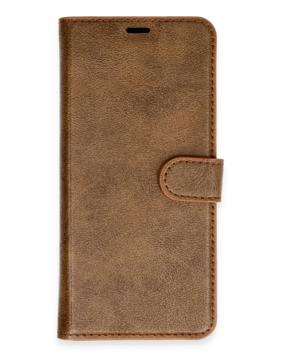 Newface Realme C65 Kılıf Trend S Plus Kapaklı Kılıf - Taba