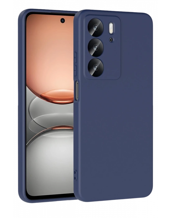 Newface Realme C75 4G First Silikon - Lacivert