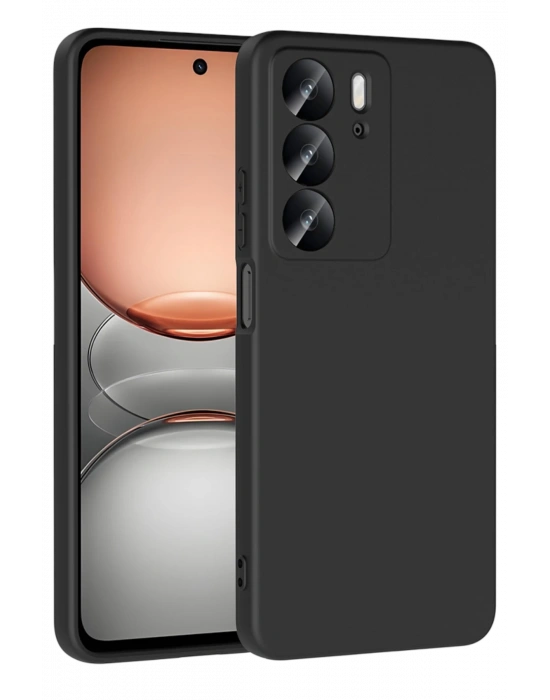 Newface Realme C75 4G First Silikon - Siyah