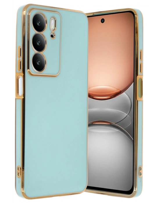 Newface Realme C75 4G Kılıf Volet Silikon - Açık Yeşil