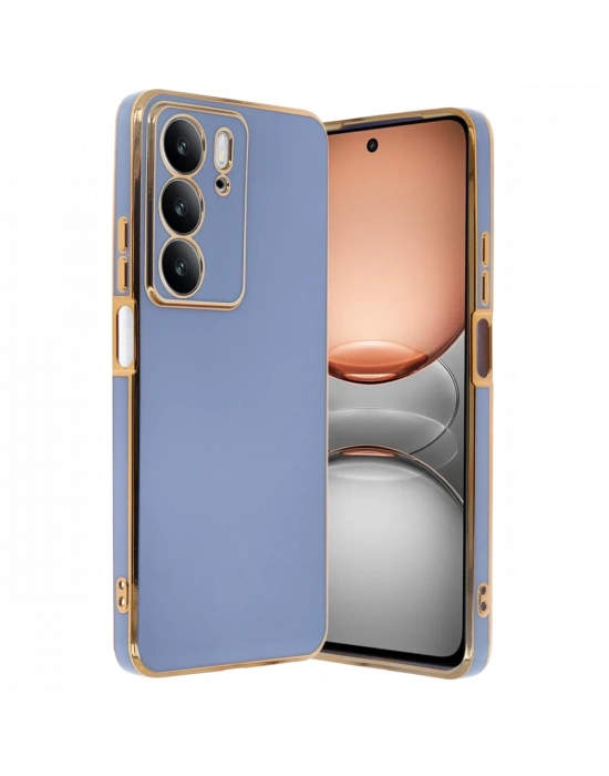 Newface Realme C75 4G Kılıf Volet Silikon - Mavi