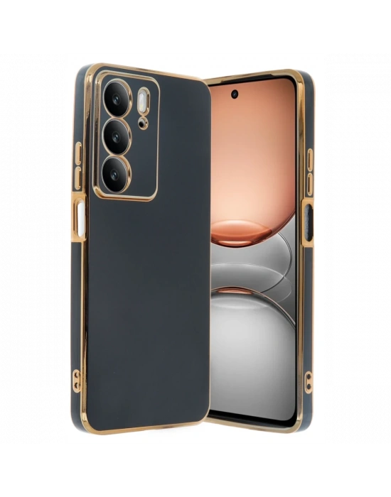 Newface Realme C75 4G Kılıf Volet Silikon - Siyah