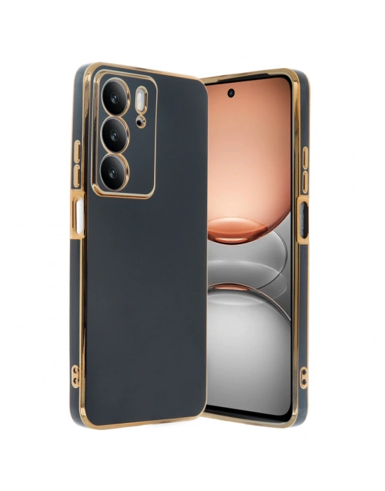 Newface Realme C75 4G Kılıf Volet Silikon - Siyah