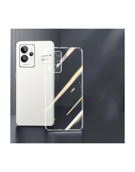 Newface Realme GT2 5G Kılıf Lüx Şeffaf Silikon