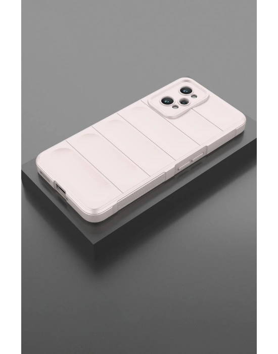 Newface Realme GT2 5G Kılıf Optimum Silikon - Krem